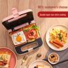 Multi-Functional Double Plate Breakfast Sandwich Toaster-Grill Griddle