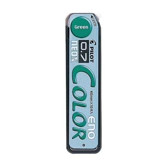 Pilot Neox Color Eno Mechanical Pencil Lead 0.7mm Green 10 Leads HRF7C-2S10G
