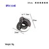 Intelligence Puzzle Zinc Alloy Disentanglement Rings - Unlock Nine Linked Rings Kongming Luban Lock Educational Toy