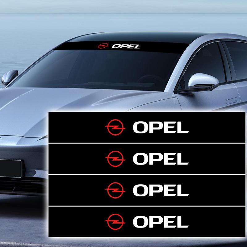 Car Windshield Sun Visor Strip Stickers Glass Anti-UV Sun For Opel Astra J Insignia Astra G Corsa Zafira B Mokka Vivaro Meriva