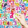 50 New Products Animal Series Puzzle Stationery Stickers Digital Stickers Cartoon Waterproof Decorative Helmet Water Cup