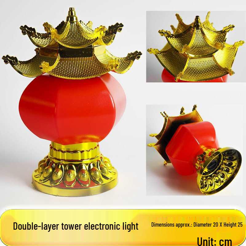 Electronic Lanterns & Candle Lamps for Lunar New Year: Ancestral Offerings & Buddha Lamps