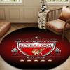 Football Liver-pool  Round mat Home Decor, Chair rug For livingroom,Bedroom, doormat home decor Birthday Gift Christmas Gifts