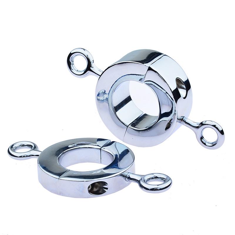 Metal Penis Weight & Scrotum Pendant for Men - Enhances Stamina & Firmness