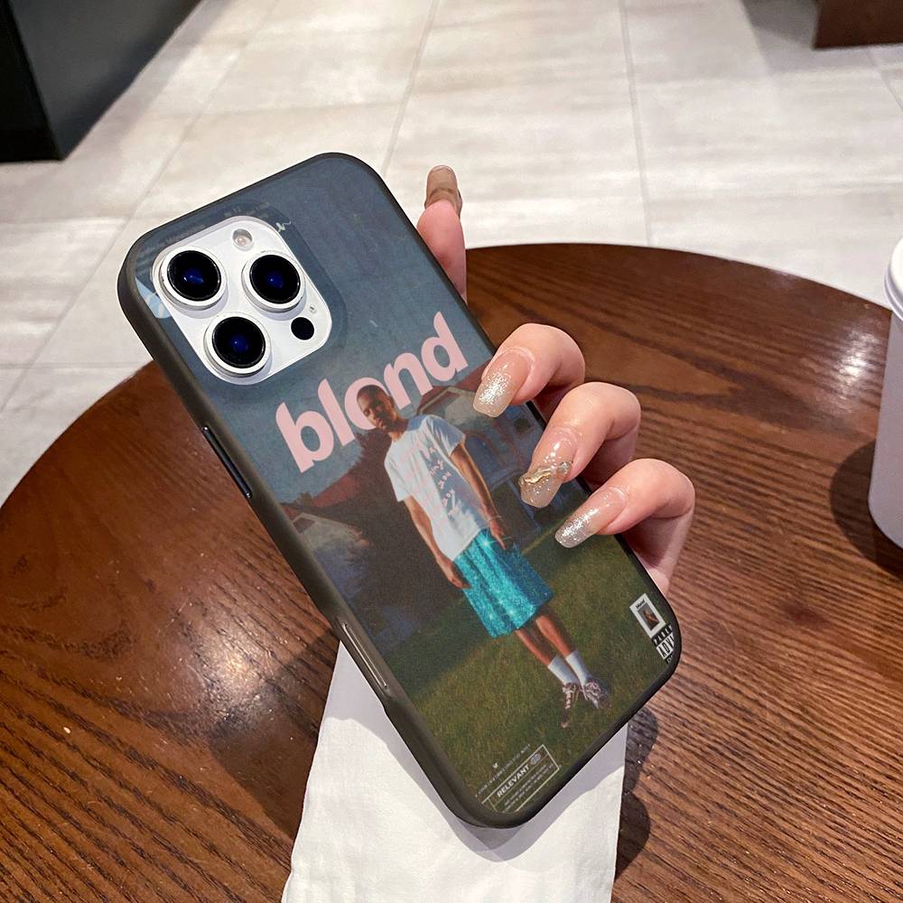 

Album F-Frank O-Ocean Rap Soft Corrugated Transparent Phone Case For IPhone 17 15 16 11 12 13 14 Pro Max Plus Pro iPhone 15 pro