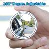 2 stuks auto dodehoekspiegel frameloze extra achteruitkijkspiegel auto motorfiets universele groothoek verstelbare kleine spiegels
