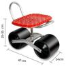 Portable Field Picking Mobile Chair Agricultural Mobile Stool Cart Greenhouse Specific Wheeled Stool