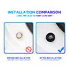 2026 Hot Sticker 4/8/12Pcs Car Door Anti-shock Pad Anti-noise Buffer Gasket Auto Interior For Alfa Romeo 147 159 156 GT Spider G