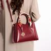 2025 Fall Womens PU Shoulder Bag Urban Minimalist Crossbody With Zip Design Large Size Daily Use
