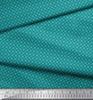 Soimoi Japan Crepe Satin Fabric Geometric Small Print Fabric by Metre 42 Inch