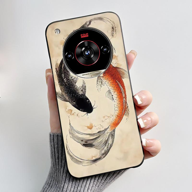 Funda Para ZTE Nubia Focus 2 Ultra Funda Z2463N Estética Lujo Linda Genial Niños Niñas Funda de Silicona Suave para Nubia Focus2 Ultra 5G