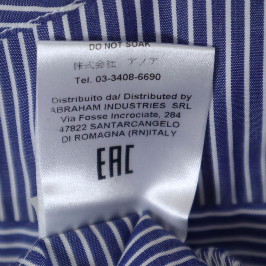 unused LIVIANA CONTI made in Italy Striped Pattern Long sleeve Shirt dress Women Used