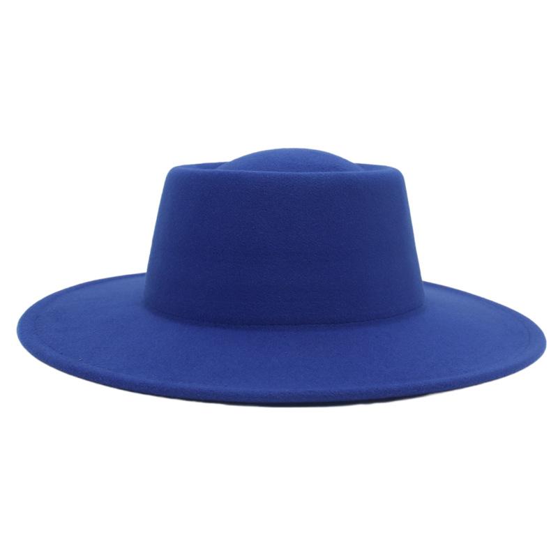 French Hat, Dome, Big Brim, Cashmere Hat For Men And Women, Woolen Hat, Jazz Top Hat.