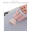 2-Pieces/set Mini Ironing Gloves Handheld Heat Resistant Ironing Pad Board Cover with Finger Loop for Easy Ironing