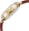 Fieldwork ST162p-3 Women's Cat Gut Analog Watch with Leather Strap, Red
