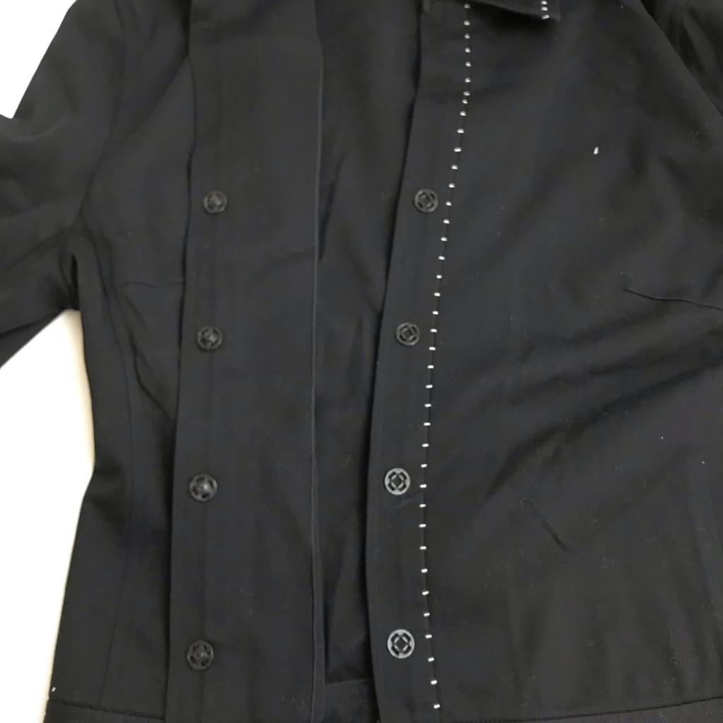 COMME CA DU MODE Knee-Length Skirt Suit [M/Women/Black] Snap Button(USED)