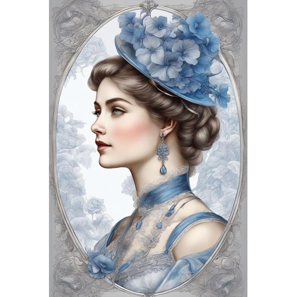 

40x60 см Картина по номерам, масляная живопись, серия женских персонажей, холст, сделай сам, масляное искусство, девушка, картина, украшение для дома, настенная живопись