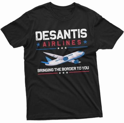 DeSantis Airlines Bringing the Border You T-T-Shirt