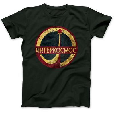 Interkosmos Cccp 100 Premium Cotton Soviet Gift Present Cotton Unisex Summer Casual Cotton Tee Fashion T Shirt Design Online