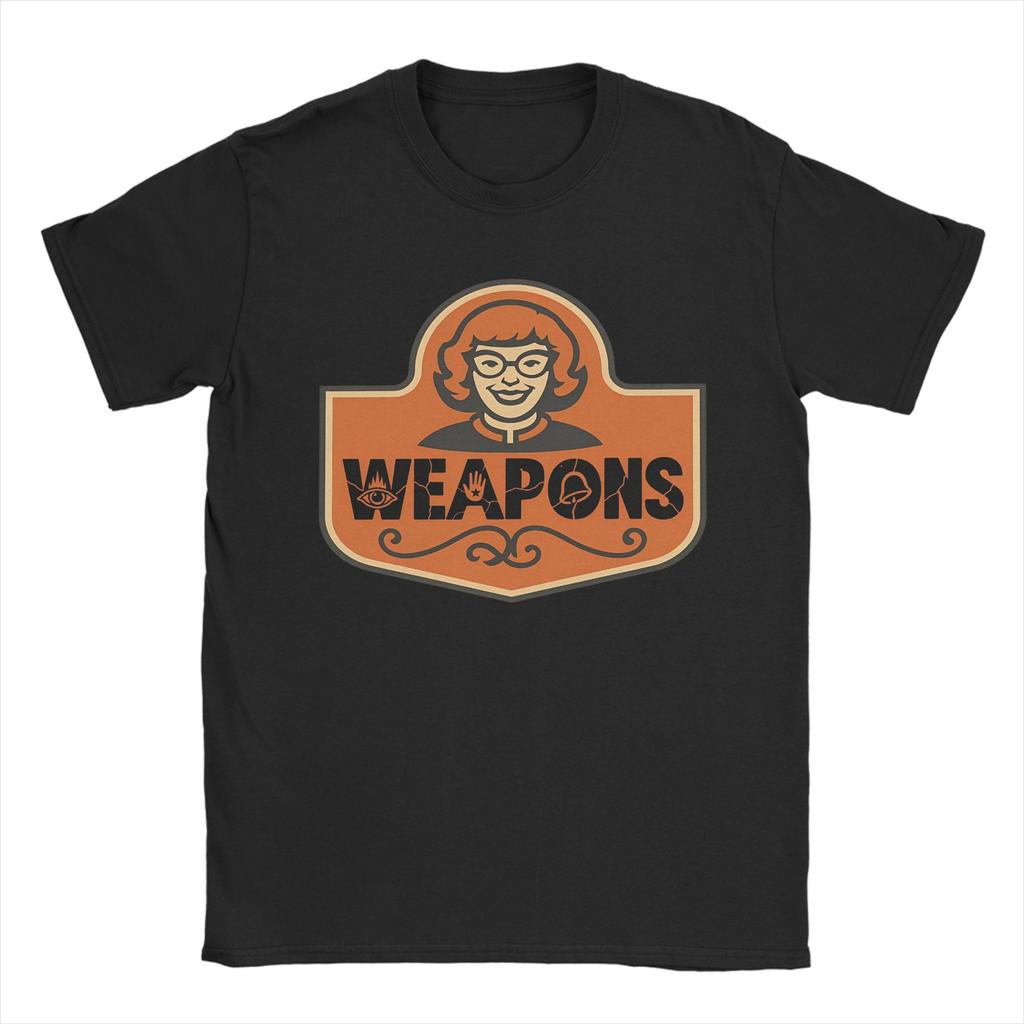 Casual Weapons Horror Film TShirt Unisex Round Collar 100 Cotton T Shirt Short Sleeve Tees 4XL 5XL Clothes