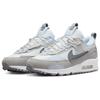Nike  Air Max 90 Futura White Pure Platinum Women Sneakers Summit-White Football-Grey Wolf-Grey DM9922-103