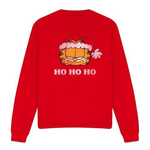 Garfield Unisex Adult Ho Ho Ho Sweatshirt