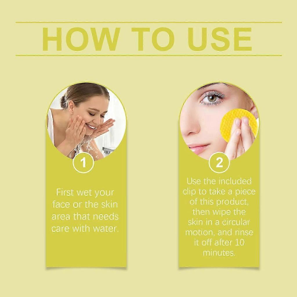 Turmeric Acid Cleaning Pads - Gentle Exfoliation & Deep Cleansing for Bright, Smooth Skin - 50 Count with Kojic Acid & Aloe Vera for Oil & Blackhead R