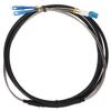Fiber Optic Cable 3 Meters SC To LC Single Mode Armored Patch Cord for Ethernet Data Center