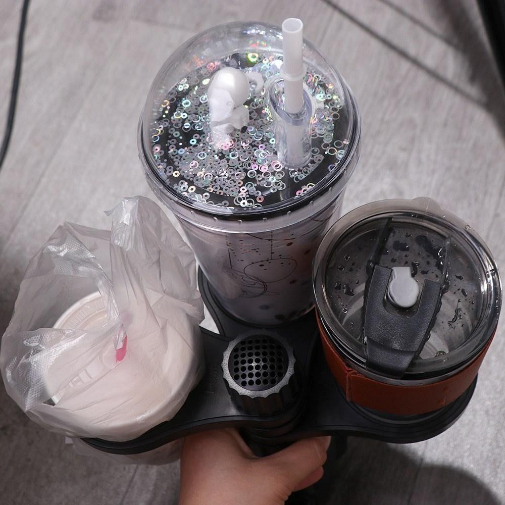 Adjustable Car Drink Holder Multifunctional Cup Holder Auto Accessory Rotating Cup Holder  Bottle