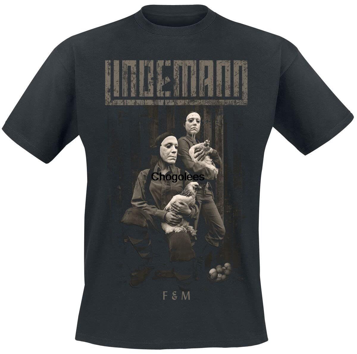Lindemann F&M Band T-Shirt 3XL чёрный