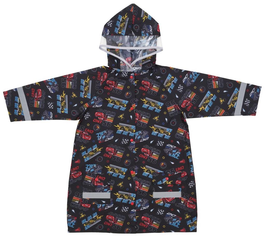 Skater Kids' Disney Cars Raincoat, Suitable for Children Height 110-125cm (RACO1N-A)