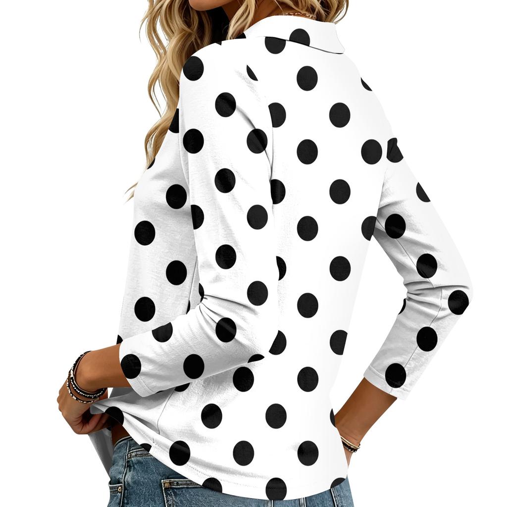 Top Casual da Donna a Manica Lunga con Scollo 2026 - Moda per l'Uso Quotidiano