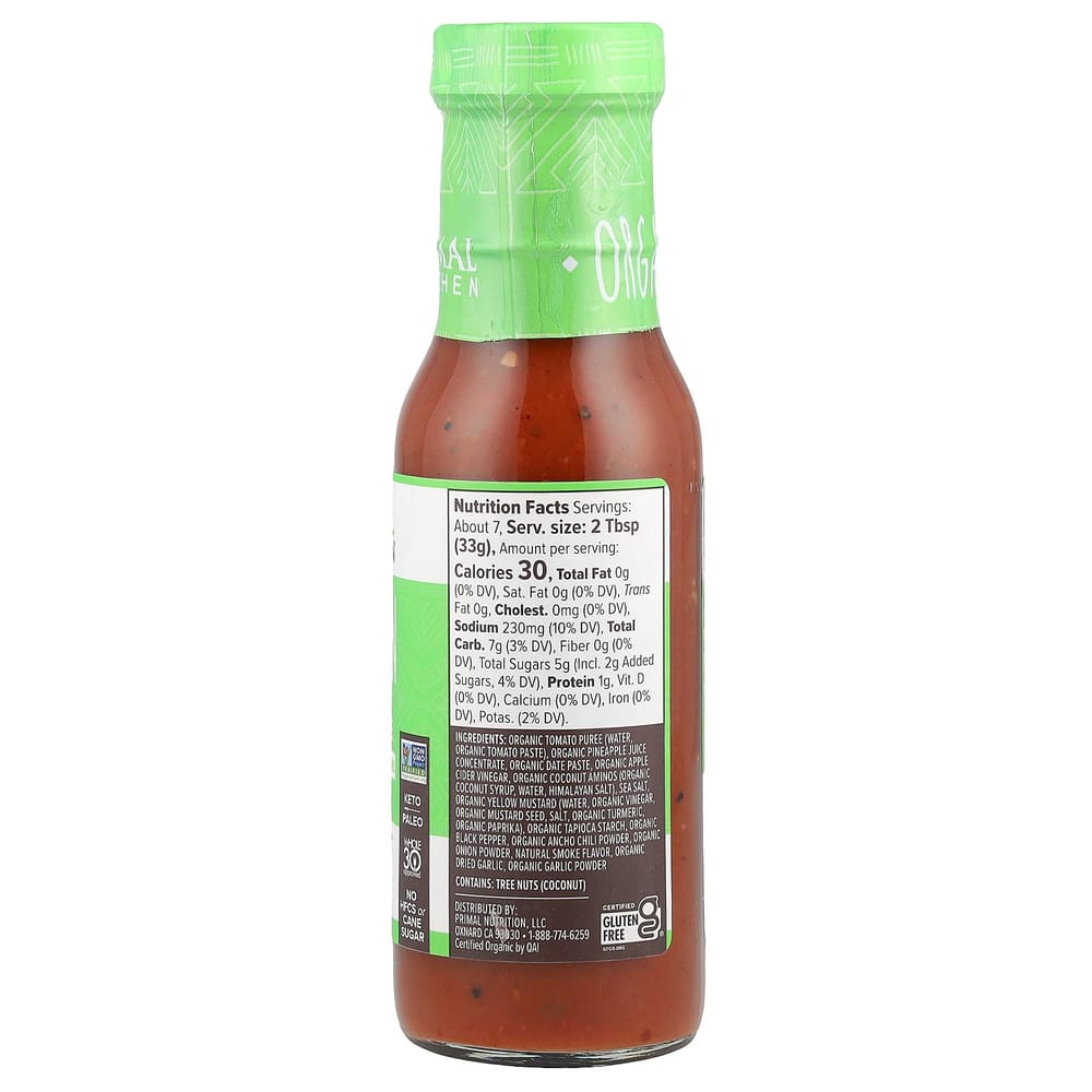 Primal Kitchen Hawaiian BBQ Sauce 241g (8.5oz)