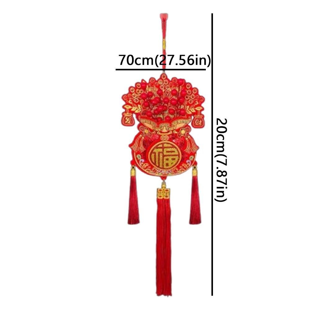 With Tassels Fu Character Hanging Pendants Traditional Chinese New Year Decor  New Year Gift
