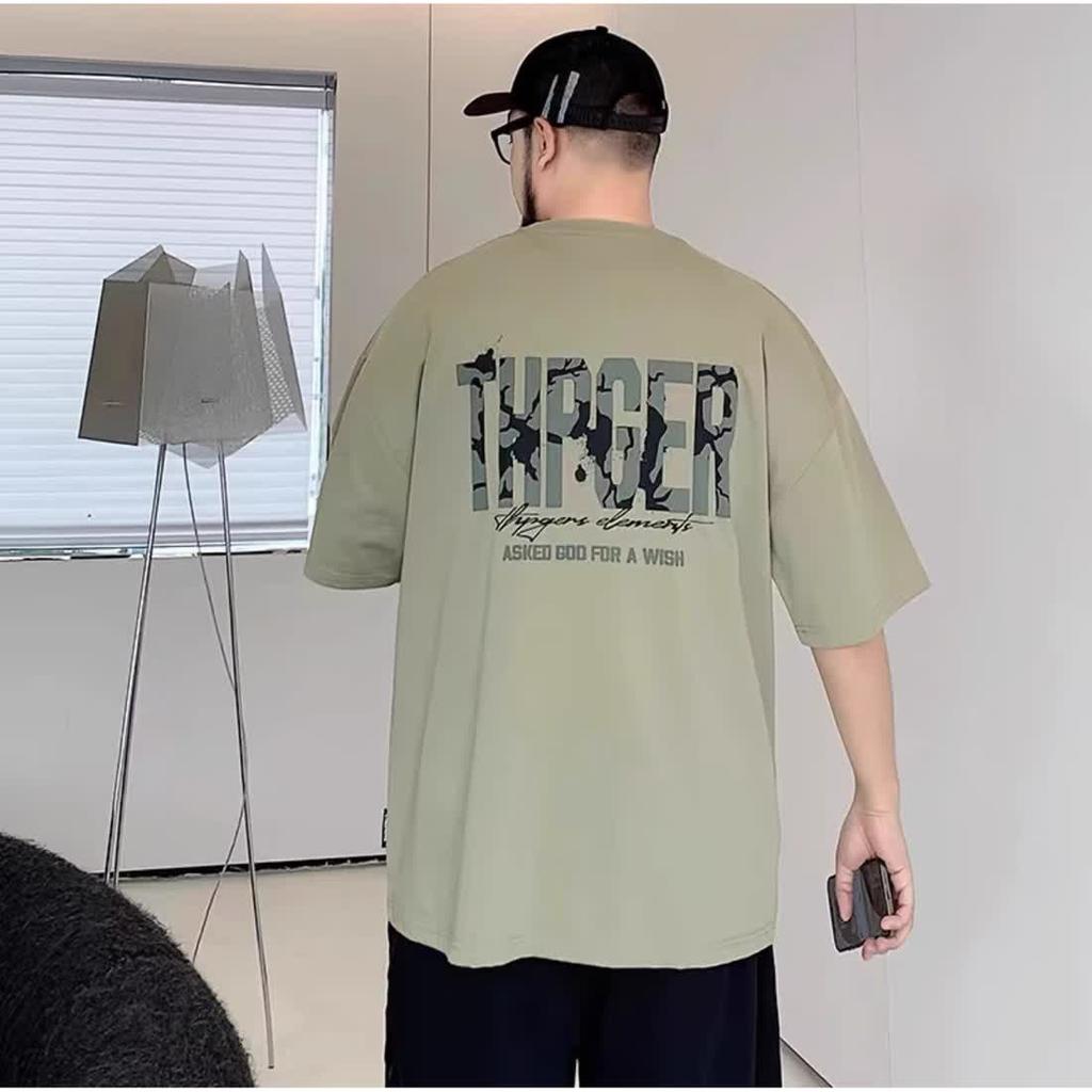 Fake two hundred matching stretch solid color fit wrinkle loose men's short-sleeved fashion short-sleeved top comfortable lightweight T-shirt