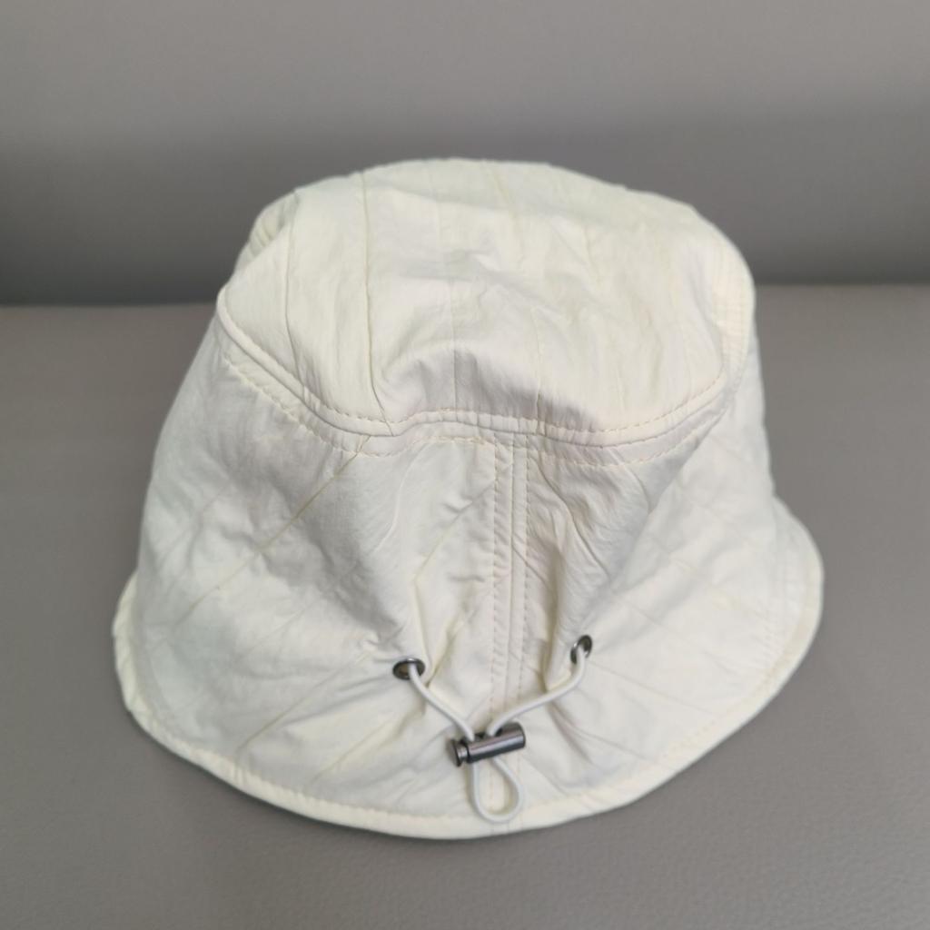 Hat women's spring summer casual drawstring foldable basin hat versatile fashion sunshade bucket hat thin