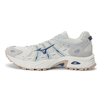 Tissu Cuir Synthétique Rétro Montagne Mode Chaussures de Trail Running Baskets Unisexe Blanc Gris Bleu D1GH222803