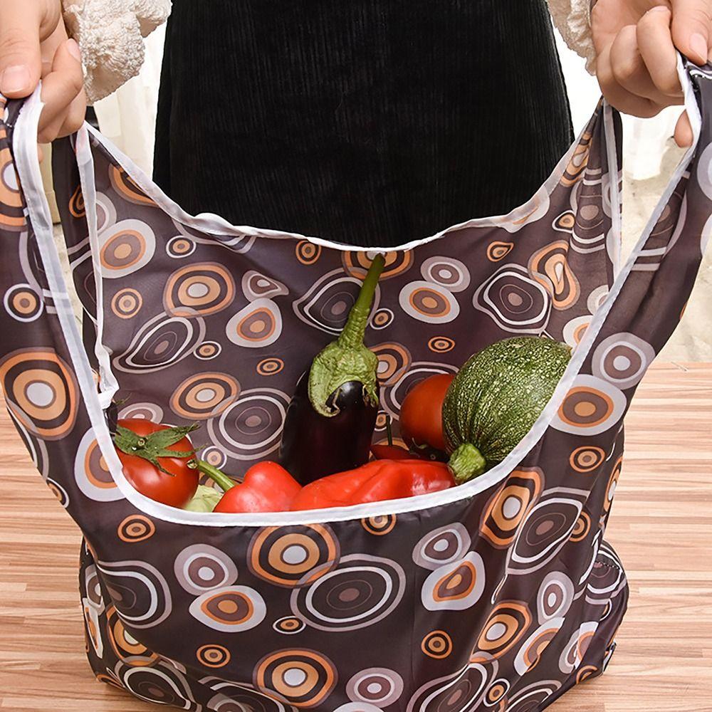 Eco-Friendly Shopping Bag Heavy Duty Tote Pouch Foldable Recycle Bag Groceries