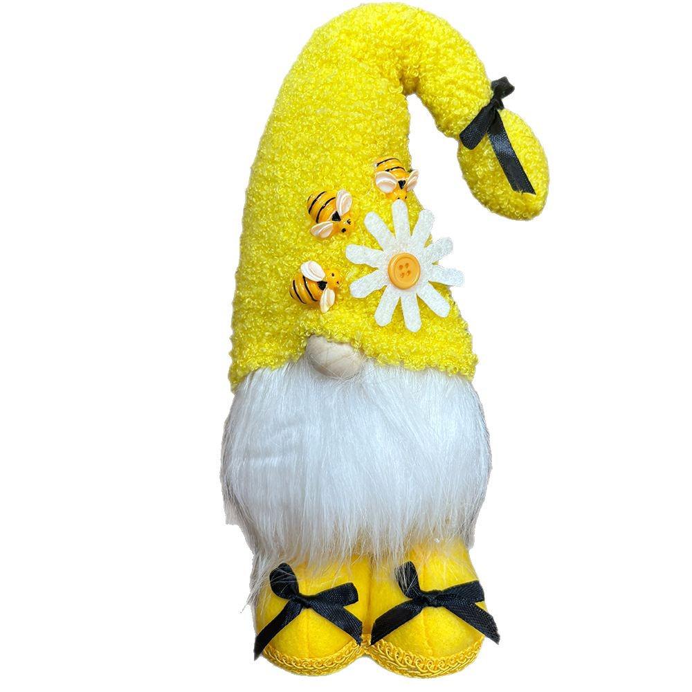 Harvest Festival Faceless Ladybug Gnome Plush - Home & Window Decor