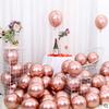 Pearlescent Metal Balloons - 5", 10", 12" for Wedding, Party, Mall Decorations & Anniversaries