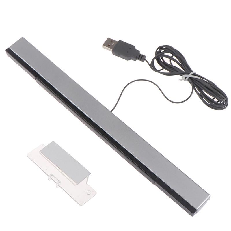 Wii Sensor Bar Wired Receivers Ir Signal Ray Usb Plug Replacement For Nitendo