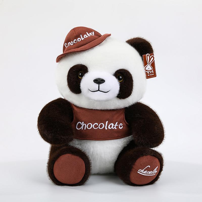 

Panda Hoodie Plush Doll - Children s Hug Pillow for Sleeping, Birthday Gift 23cm 0.18kg