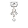 Y2K Romantic Heart Lock Bow Star Butterfly Chain Pendant Italian Charm Links Fit 9mm Stainless Steel Bracelet DIY Making Gift