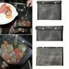 Återanvändbar Non-stick BBQ Grillnätpåse Grillisoleringsmatta Utomhuspicknickverktyg
