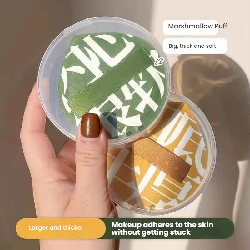 Tropfenförmiger Puderquaste, weicher Make-up-Puff mit Luftpolster, sowohl trocken als auch nass