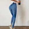 Kvinner Høy midje Stretch Strethcy Fitness Leggings Yoga Bukser Sport Bukser