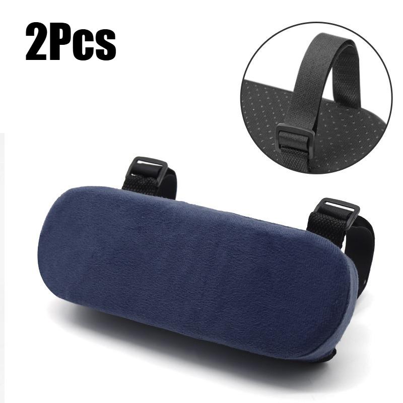 1/2Pcs Home/Office Chair Parts Arm Pad Memory Foam Armrest Cover Cushion Pads For Home Office Chair Comfortable Elbow Pillow