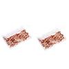 AT21-200 Sets Copper Rivets And Burrs Washers Leather Copper Rivet Fastener For Collars Leather DIY Craft Supplies
