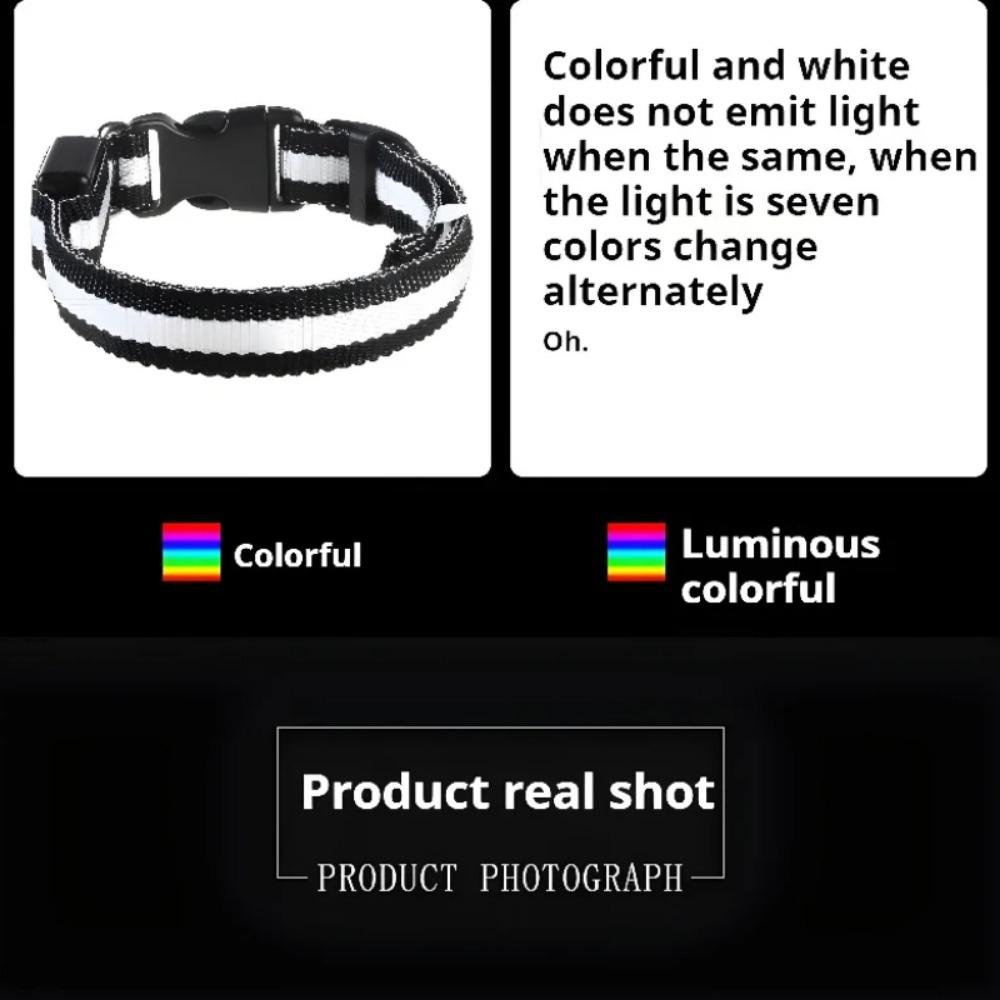 Light Up the Night - Stay Visible with Dog Glow Collar, Anti-Lost and Flashing Design for Safety