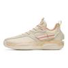 Anta GH3 Nitrogen Technology Shock Absorption Wear Resistant Rebound Low Top Basketball Shoes Men Sneakers Light-Pink Orange 112241103-2